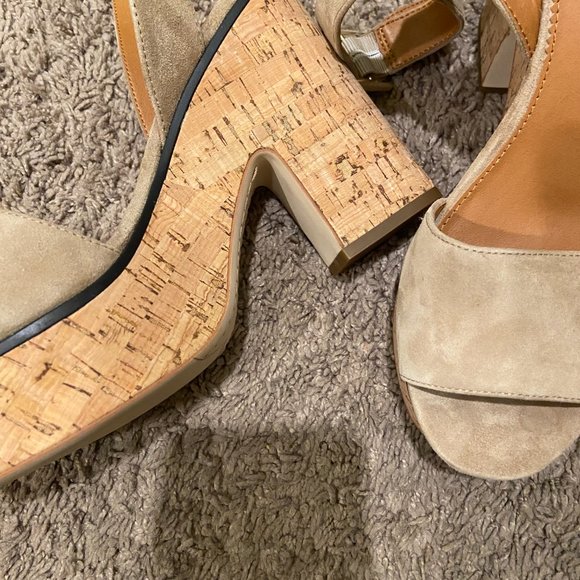 sarto franco sarto wedge sandals size 8.5 - Picture 3 of 7